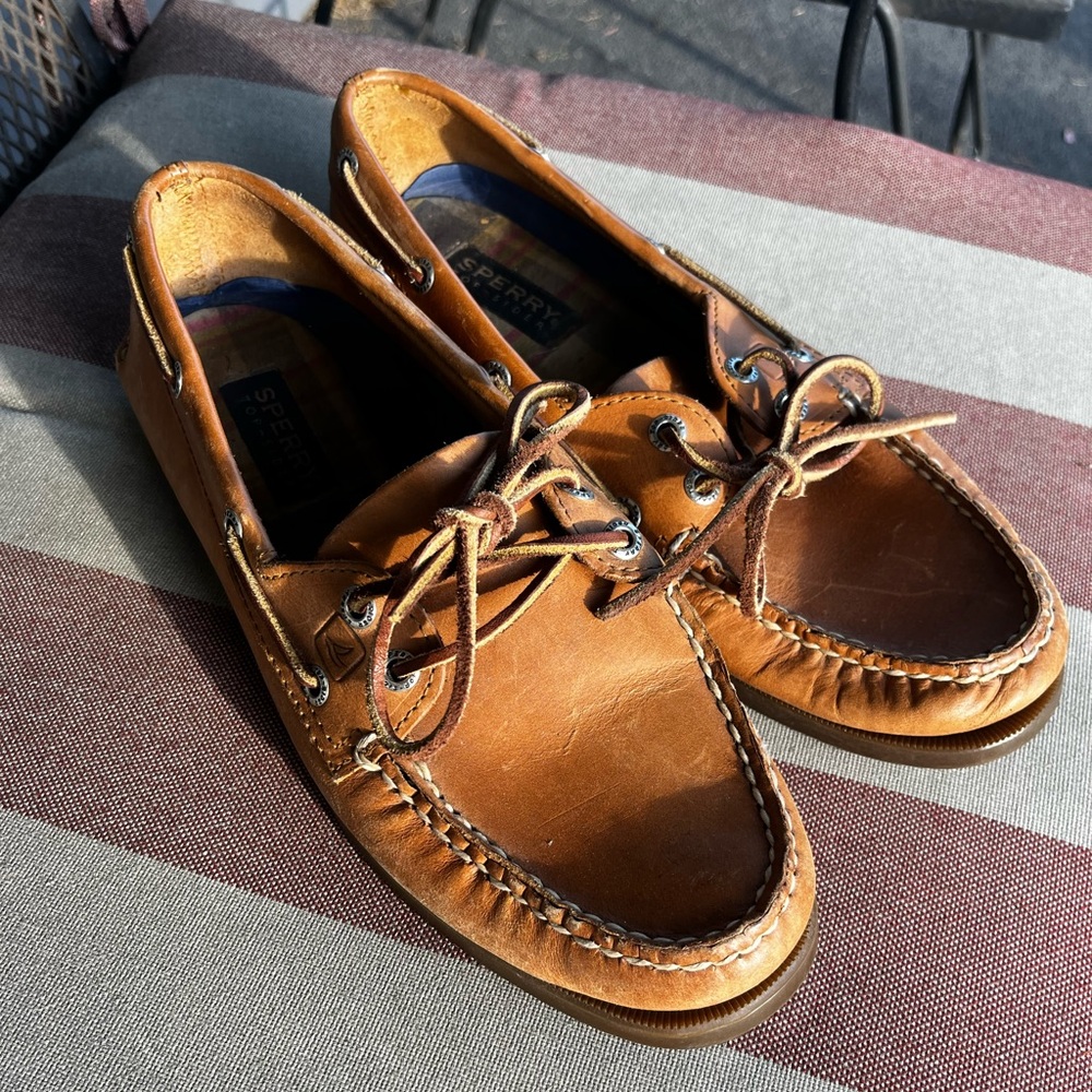 Sperry Women's Brown Boat Shoes 9.5W